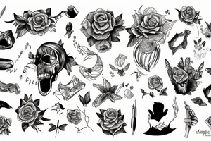 perspective tattoo idea