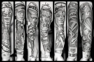 perspective tattoo idea