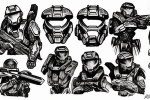 Halo reach tattoo idea