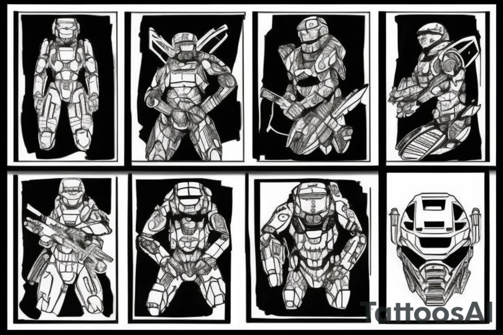 Halo reach tattoo idea