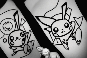 Pikachu tattoo idea