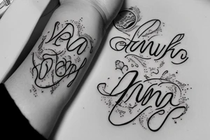 Name of my parents which is SUSHMA ARVIND
Tatto should dedicate that they are my life tattoo idea