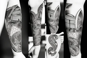 music tattoo idea
