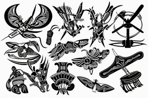 helicopter tattoo idea