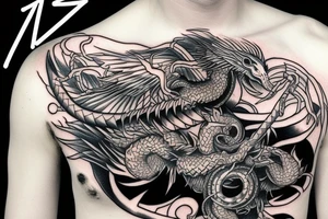 Quetzalcoatl tattoo idea