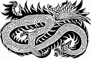 Quetzalcoatl tattoo idea