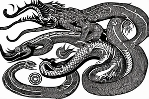 Quetzalcoatl on the arm tattoo idea