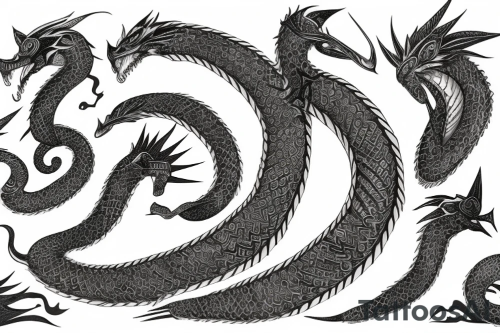 Quetzalcoatl on the arm tattoo idea