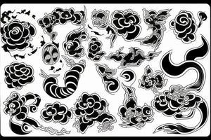 Japanese themed tattoo tattoo idea