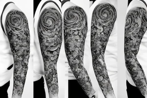 Fibonacci spiral tattoo idea