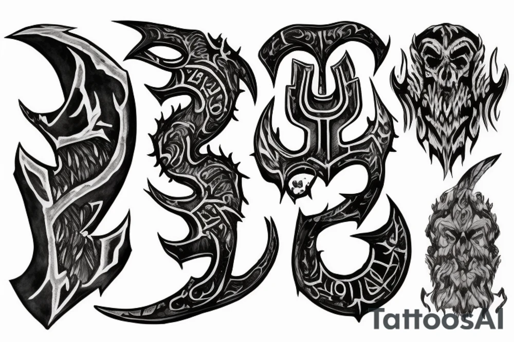 Orkhun script tattoo idea