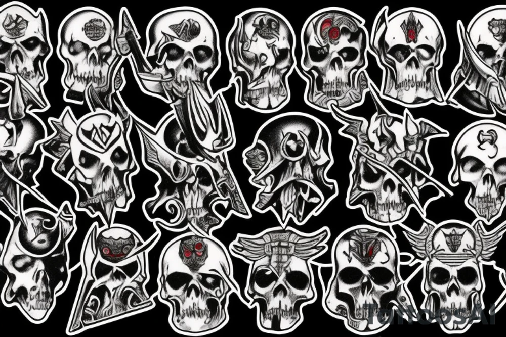 Warhammer 40k, Angel of death tattoo idea