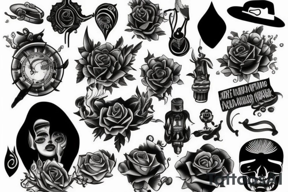 disciplined tattoo idea