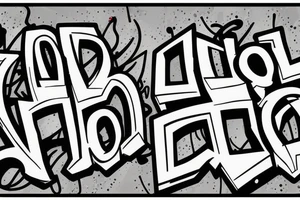 HOODRAT in graffiti text. tattoo idea