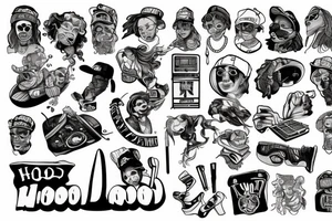 "HOODRAT" tattoo idea