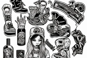 "HOODRAT" tattoo idea