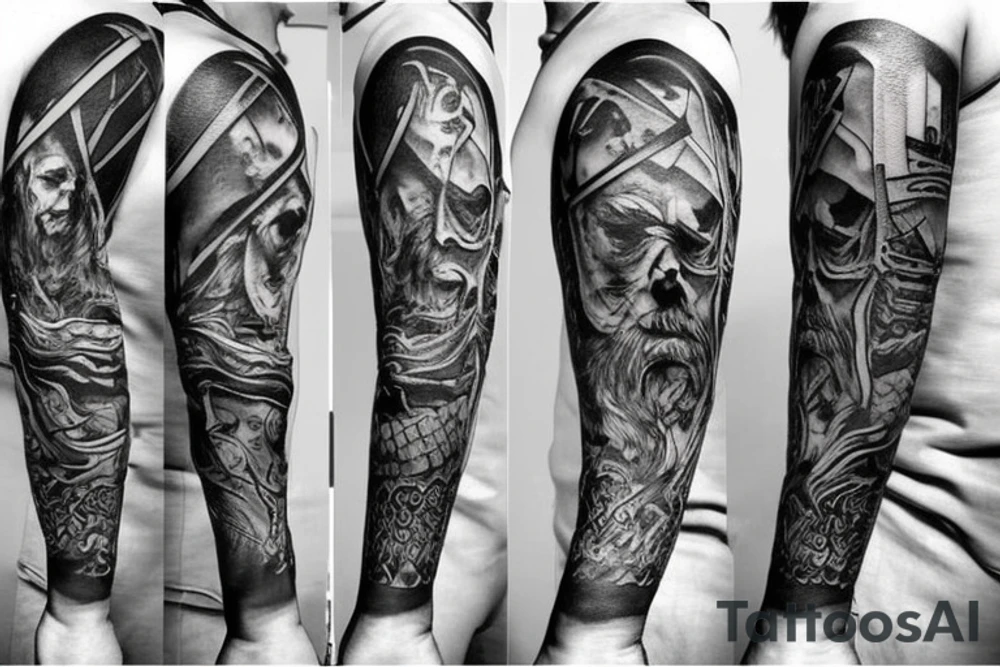 Arm viking tattoo tattoo idea