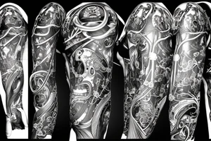 rod of caduceus tattoo idea