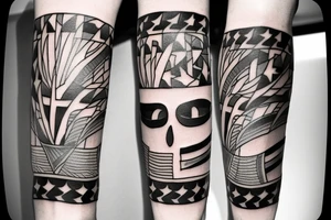 Duct tape tattoo idea