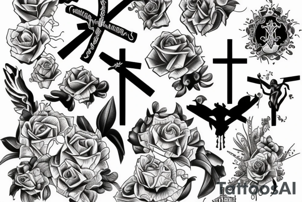 Cross tattoo idea