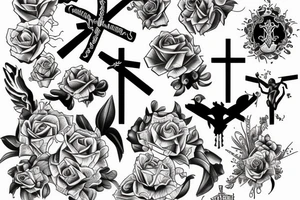 Cross tattoo idea