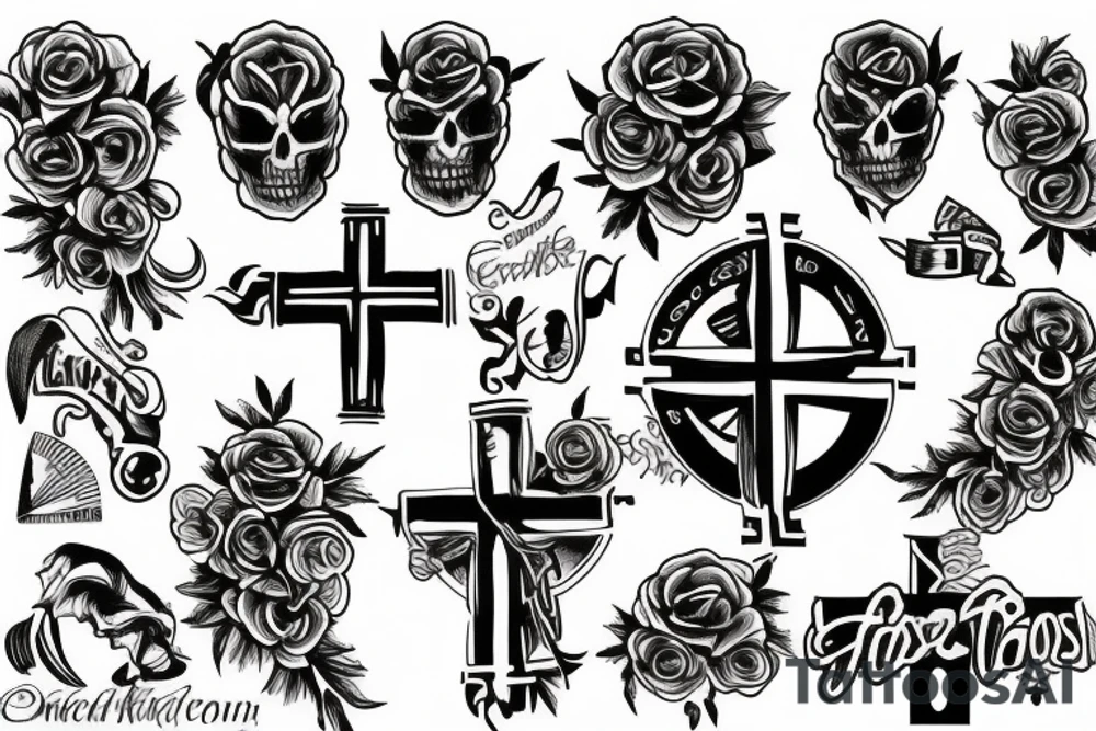 Cross tattoo idea