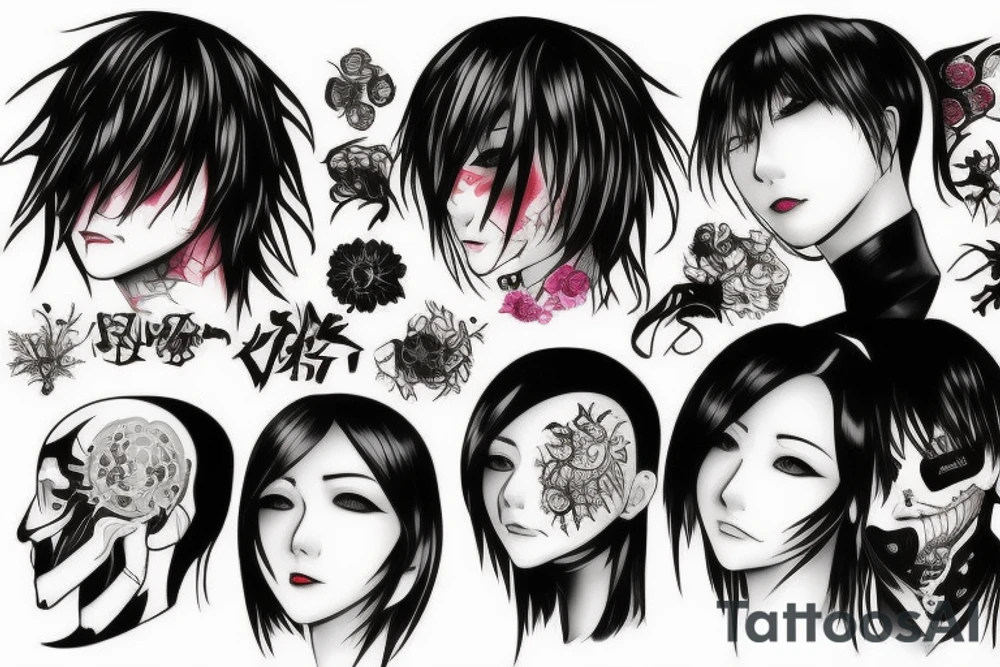 Tokyo ghoul tattoo idea