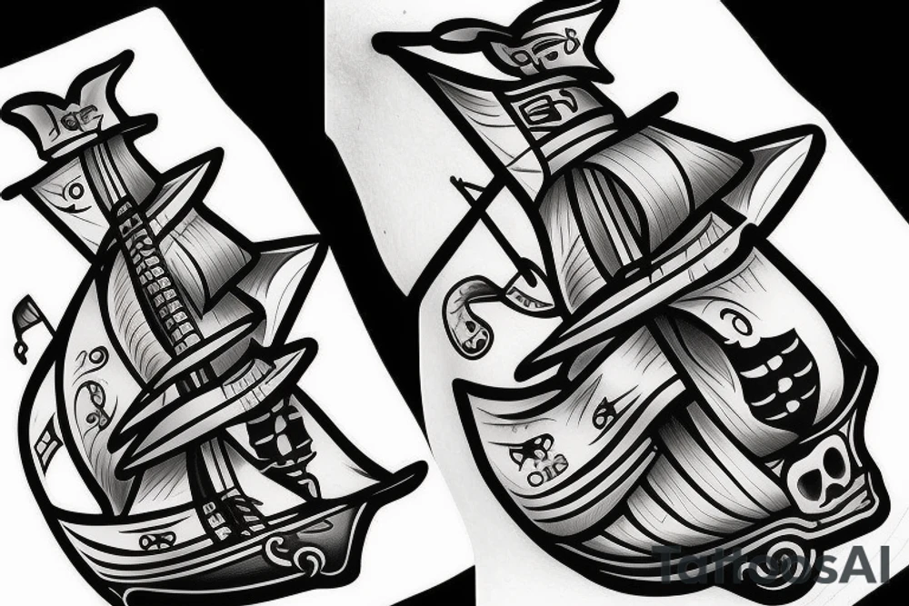 Pirate tattoo idea