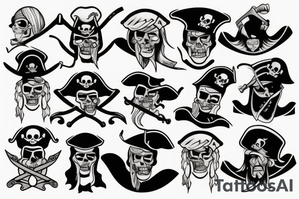 Pirate tattoo idea