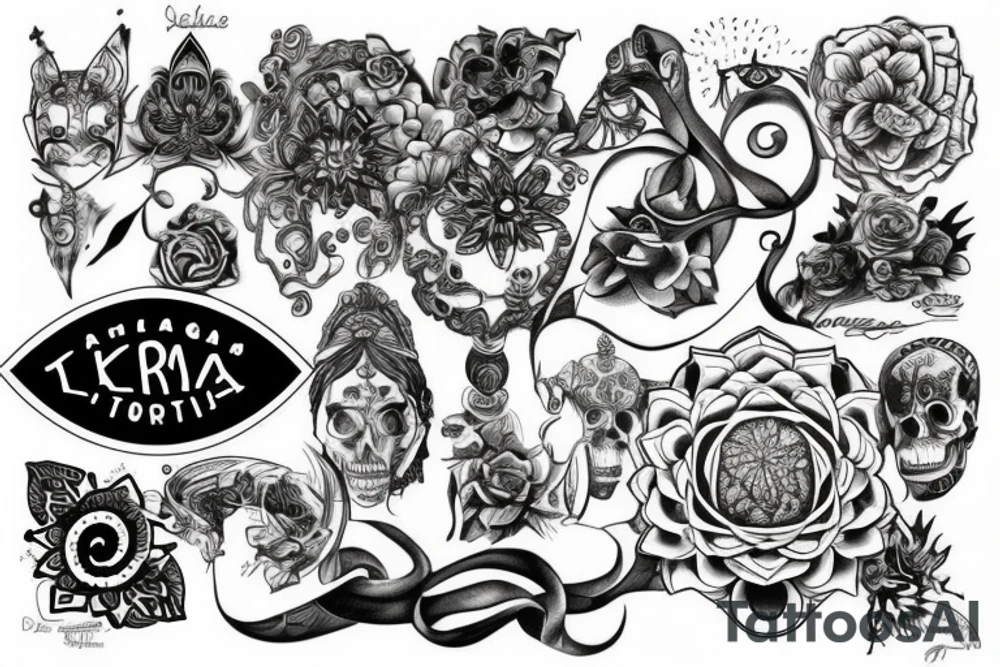 Karma tattoo idea