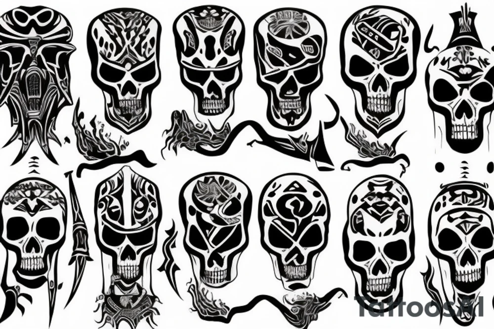 grim reaper tattoo idea