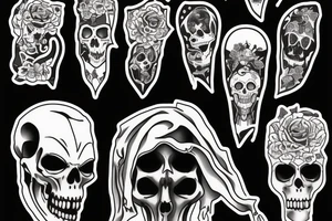 grim reaper tattoo idea