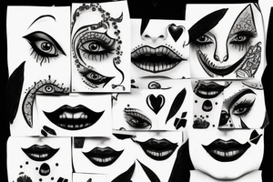 Mud mouth tattoo idea