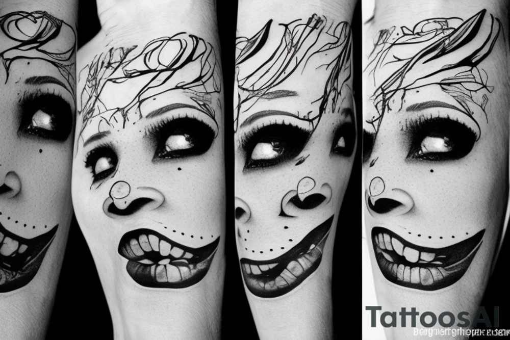 Mud mouth tattoo idea