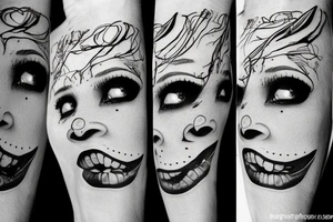 Mud mouth tattoo idea