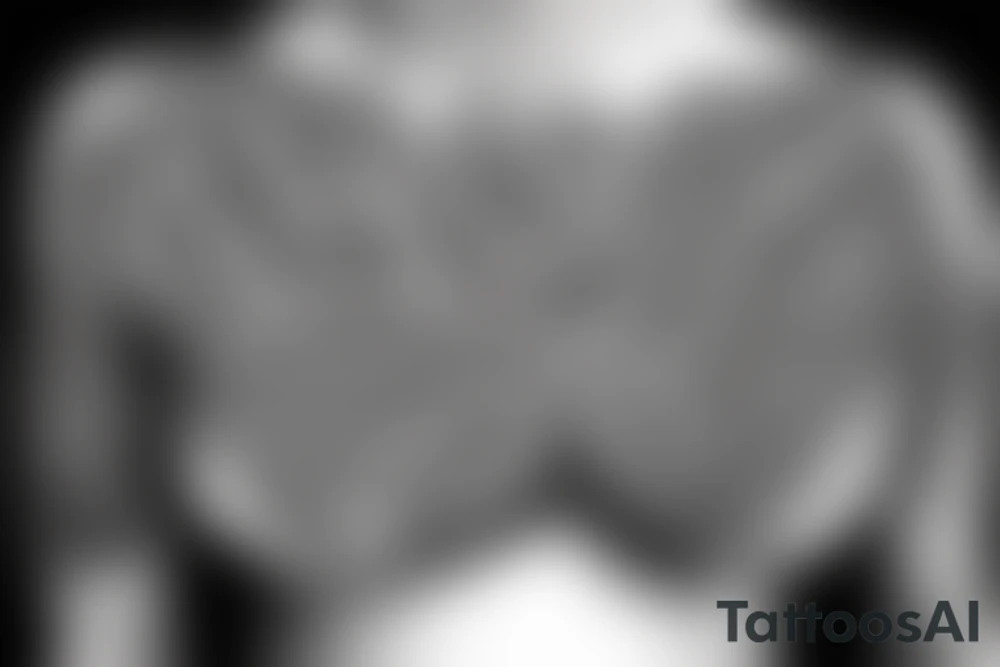 Maori 
around breast tattoo idea
