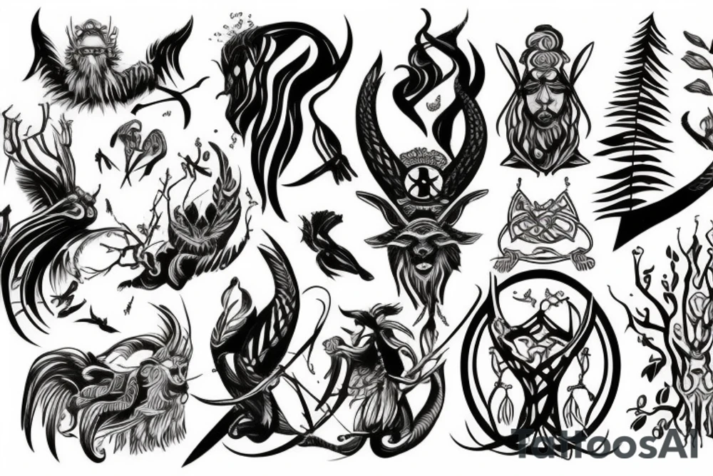 nordic mythology tattoo idea