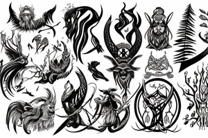 nordic mythology tattoo idea