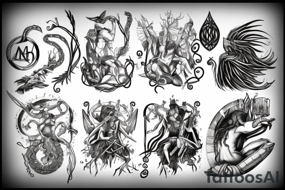 nordic mythology tattoo idea