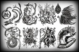 nordic mythology tattoo idea