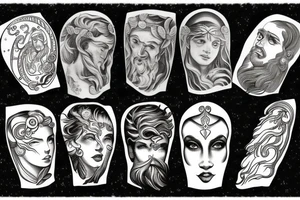 greek mythology tattoo idea