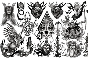 nordic mythology tattoo idea