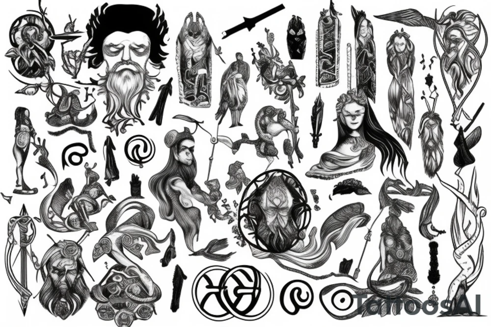 nordic mythology tattoo idea