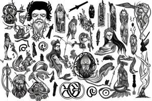 nordic mythology tattoo idea