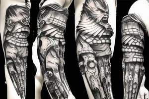Guts from berserker war cry tattoo idea