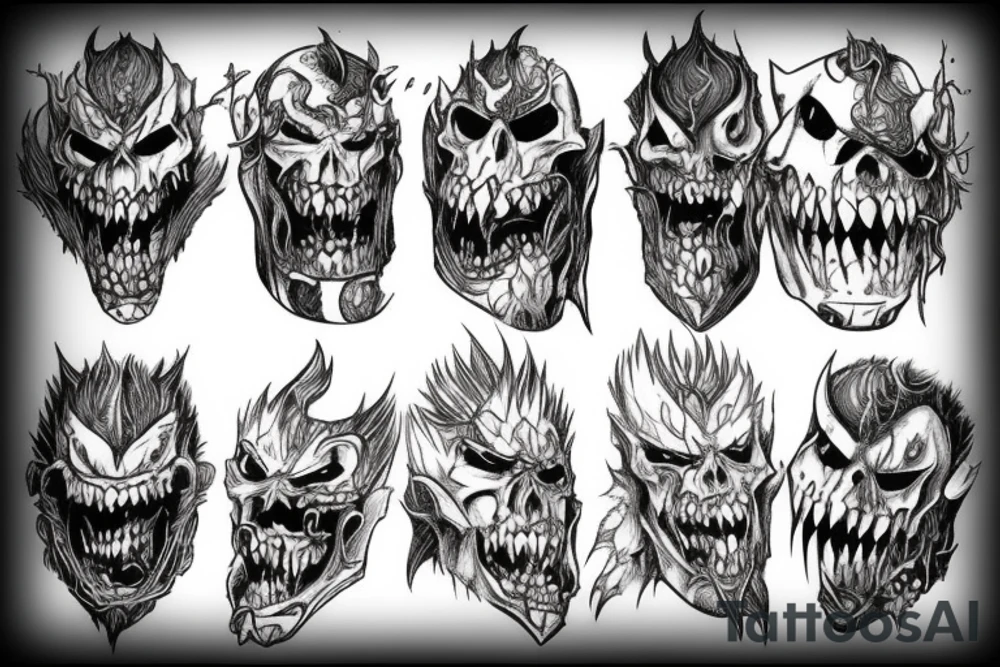 Guts from berserker war cry tattoo idea