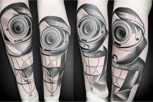 camera tattoo idea