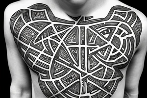 ank cross tattoo idea