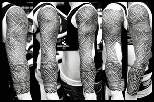 ank cross tattoo idea