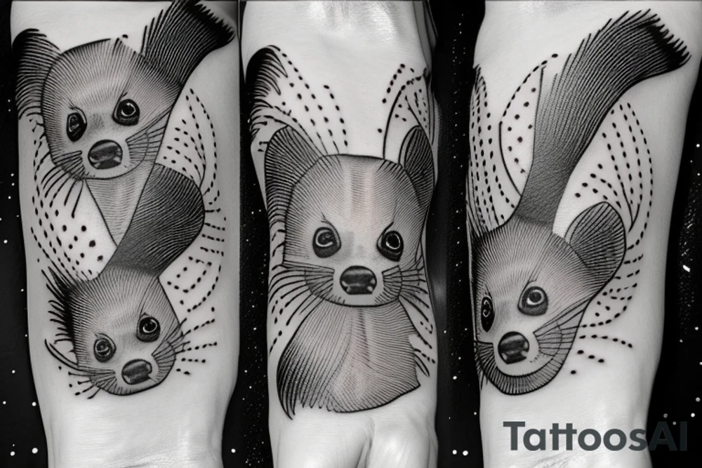 beech marten tattoo idea